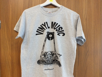 Koszulka T-shirt - vinylmusic (heather grey)