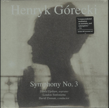Henryk Górecki - Dawn Upshaw, London Sinfonietta, David Zinman ‎– Symphony No. 3