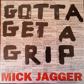 Mick Jagger ‎– Gotta Get A Grip / England Lost