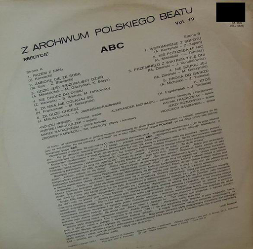 Grupa ABC Andrzeja Nebeskiego ‎– Grupa ABC Andrzeja Nebeskiego