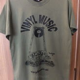 Koszulka T-shirt - vinylmusic (classic olive)