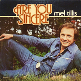 Mel Tillis ‎– Are You Sincere